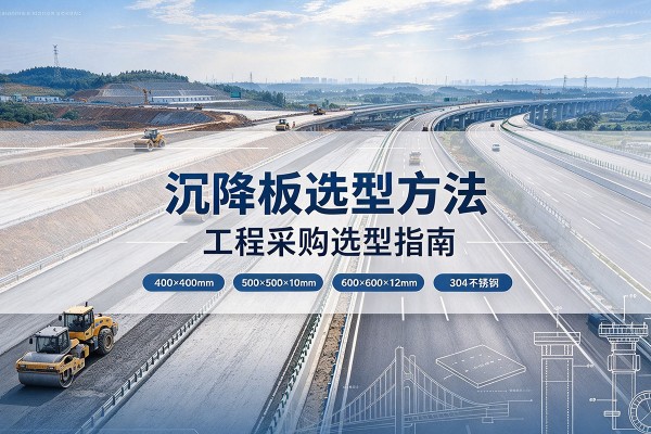 景德镇沉降板选择方法