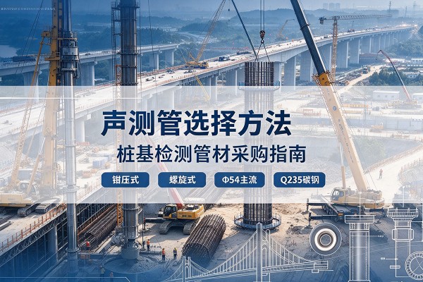 景德镇声测管选型标准