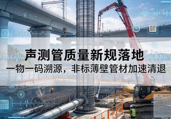 景德镇声测管质量新规落地，一物一码溯源，非标薄壁管材加速清退
