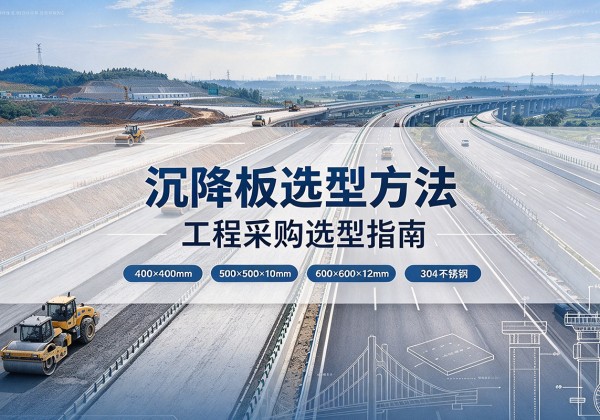 景德镇沉降板选择方法