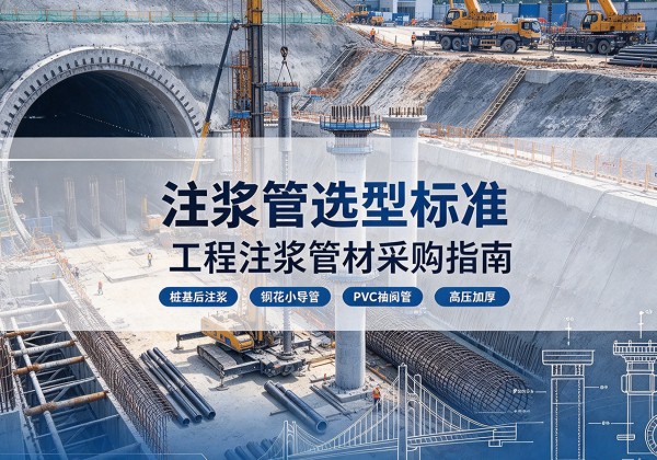 景德镇注浆管选型标准